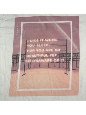 The‎ 1975 I Like It When You Sleep Graphic Band T Shirt Adult XL Indie Rock Tee